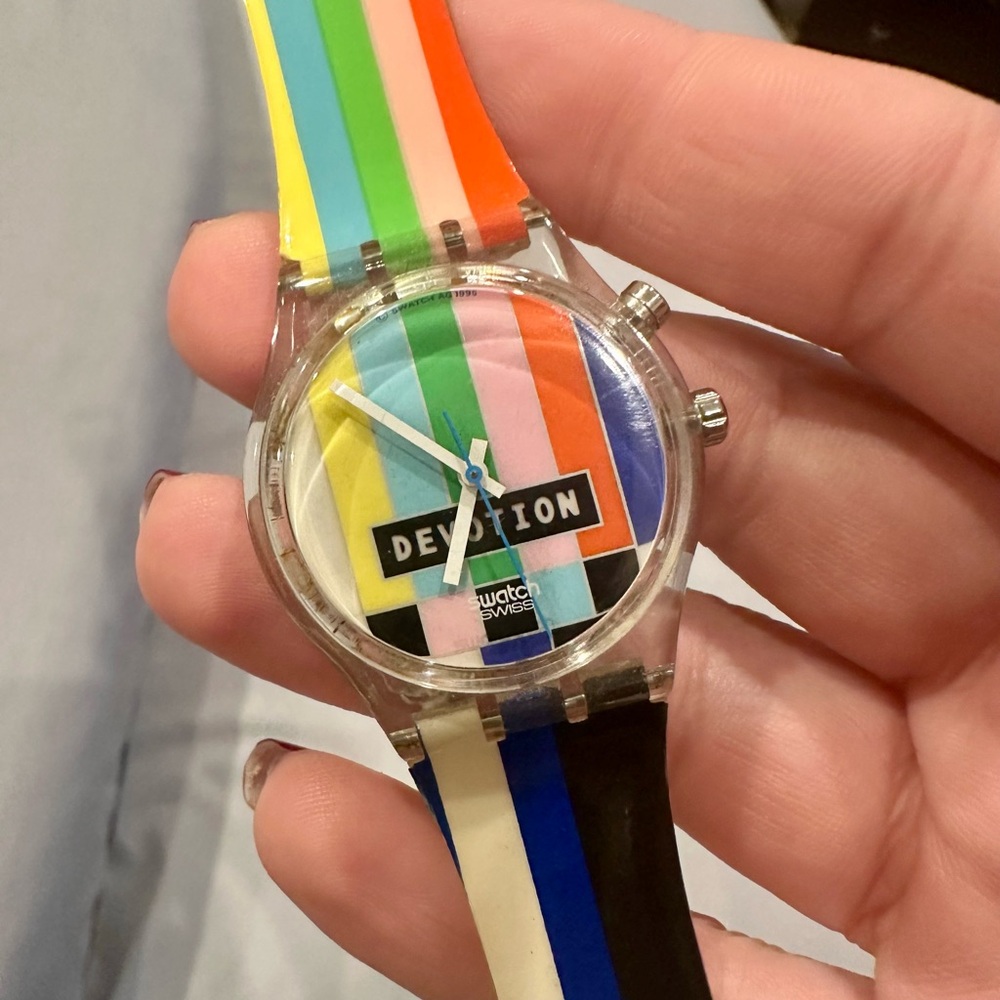 Swatch Devotion Multicolor Watch